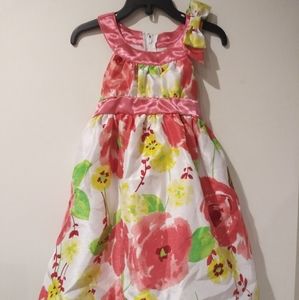 Pinky Toddler Girls NEW Sleeveless Floral Dress🍀